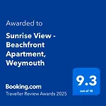 Sunrise View - Beachfront Apartment, Weymouth